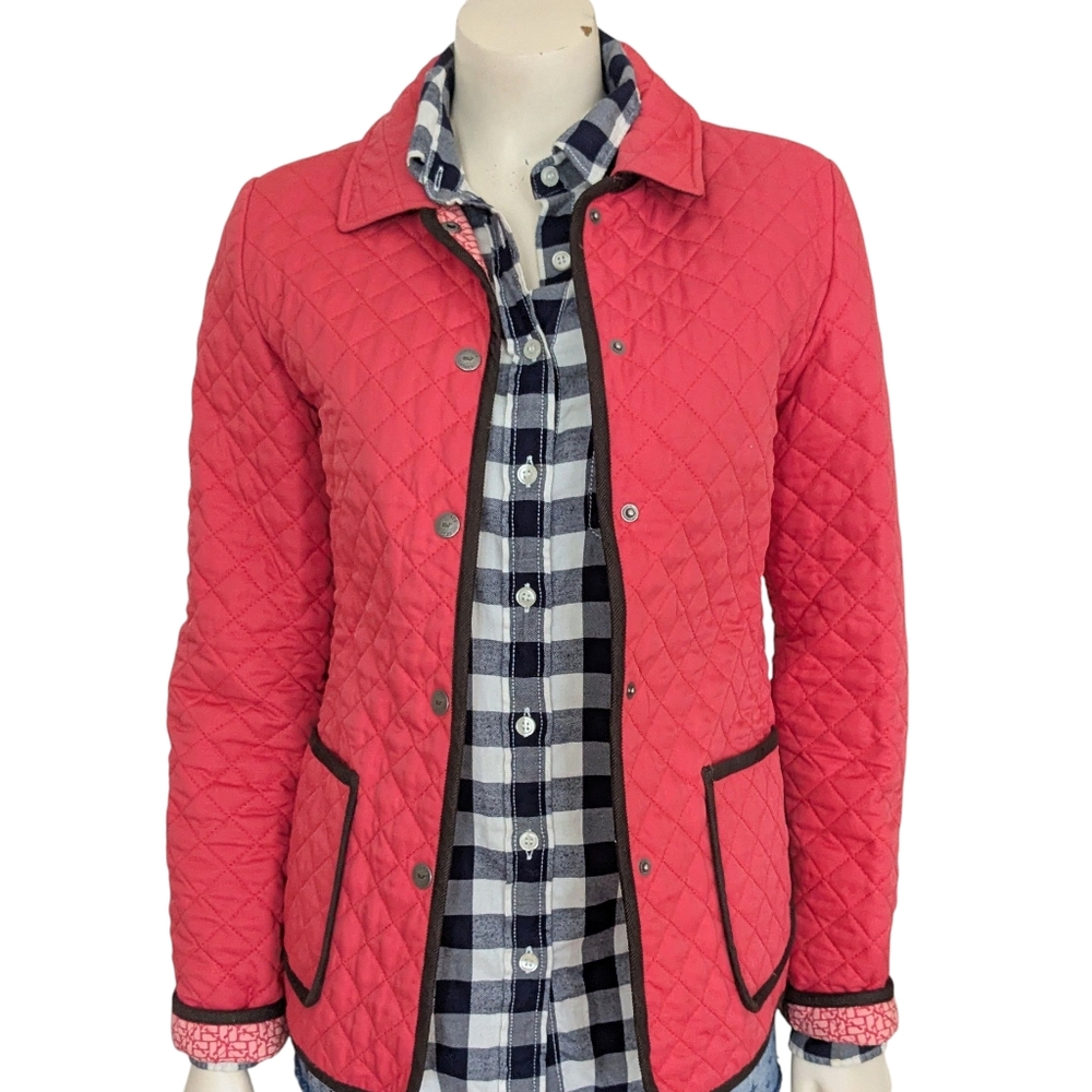 Vineyard Vines Quilted Jacket Size XS